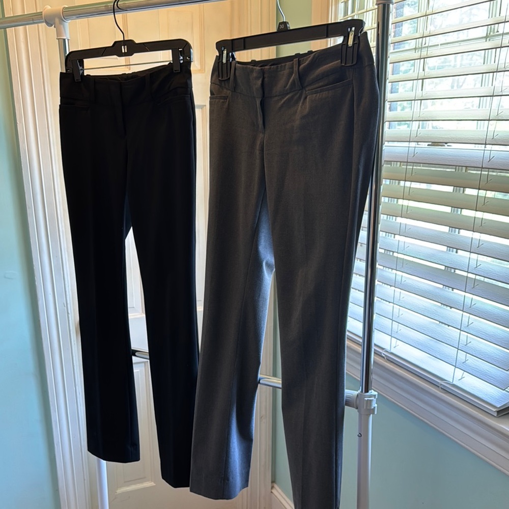 The Limited  Black and Gray Women’s Pants